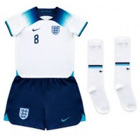 Dětský Fotbalový dres Anglie Jordan Henderson #8 MS 2022 Domácí Krátký Rukáv (+ trenýrky)
